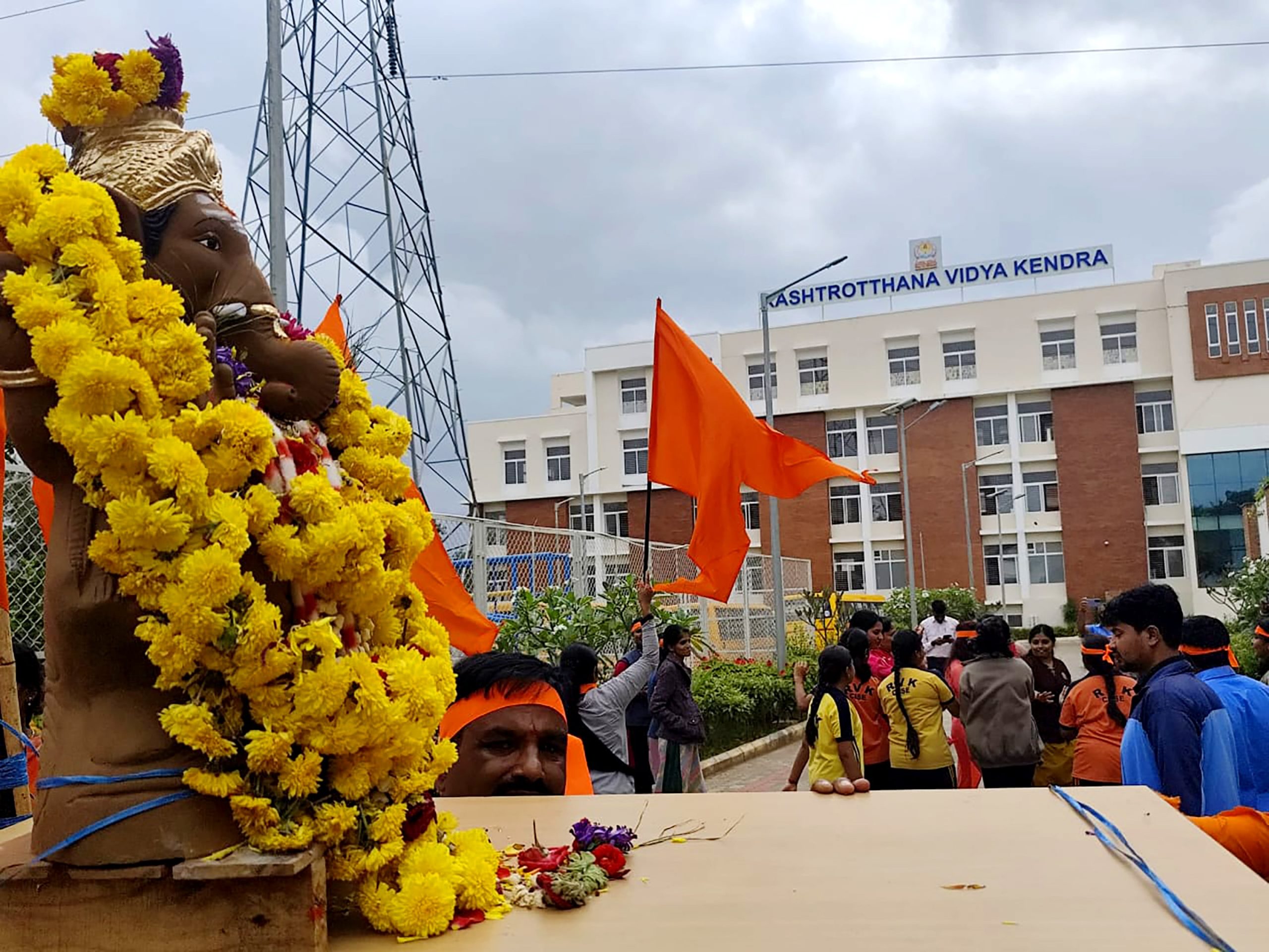Gauri-Ganesh festival and National Sports Day celebration in RVK – Vijayanagar (5)
