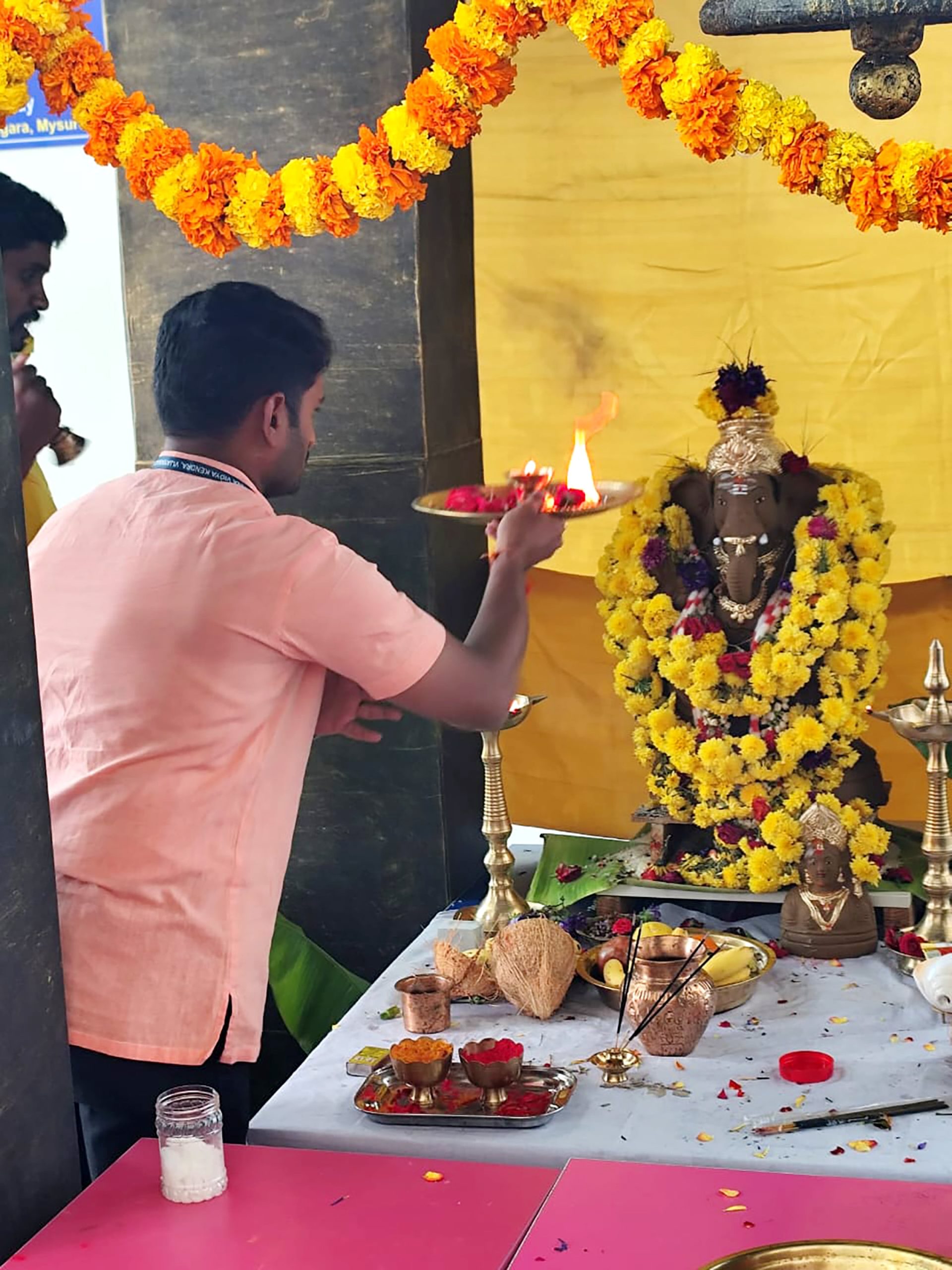 Gauri-Ganesh festival and National Sports Day celebration in RVK – Vijayanagar (16)