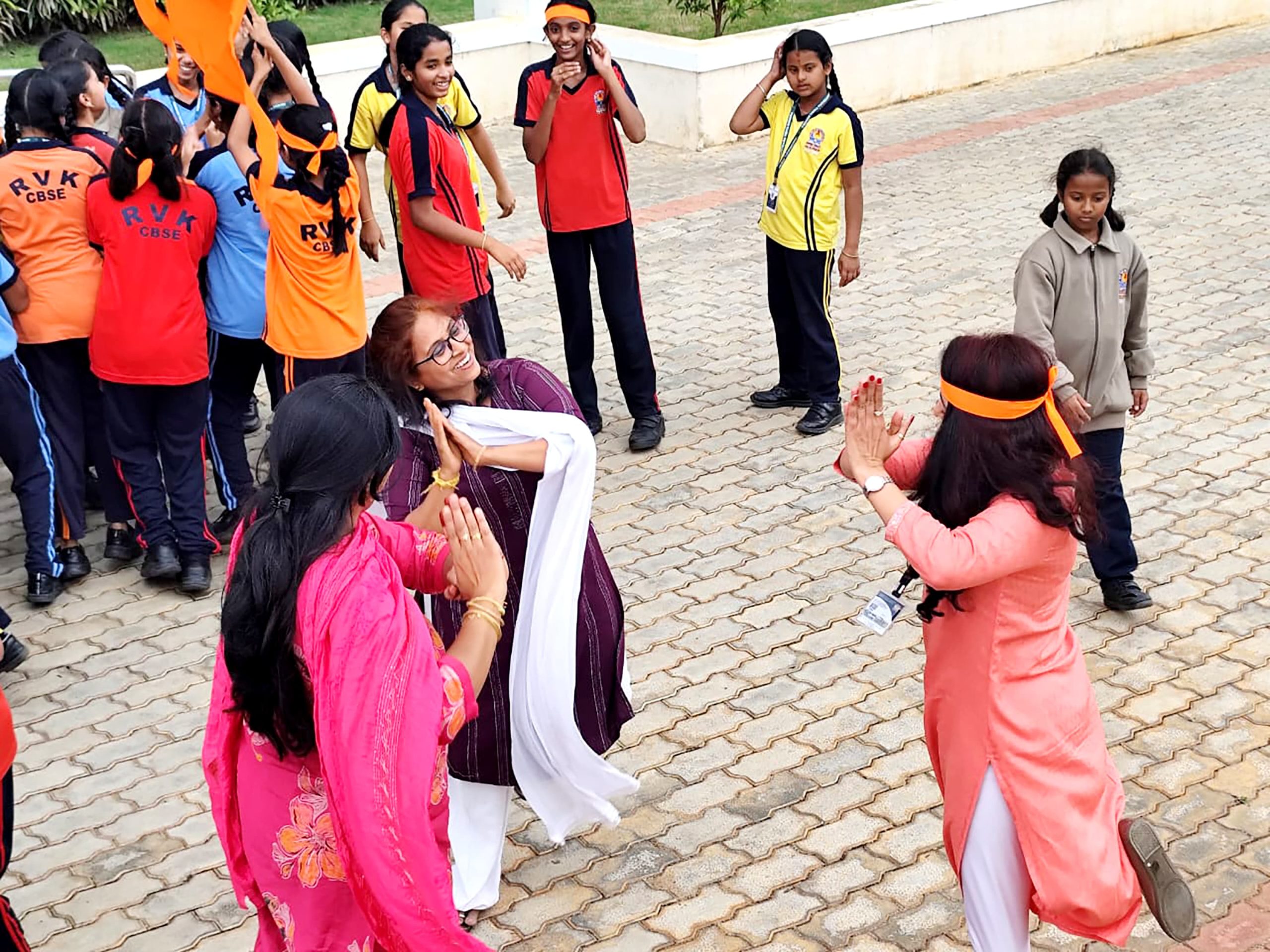Gauri-Ganesh festival and National Sports Day celebration in RVK – Vijayanagar (8)