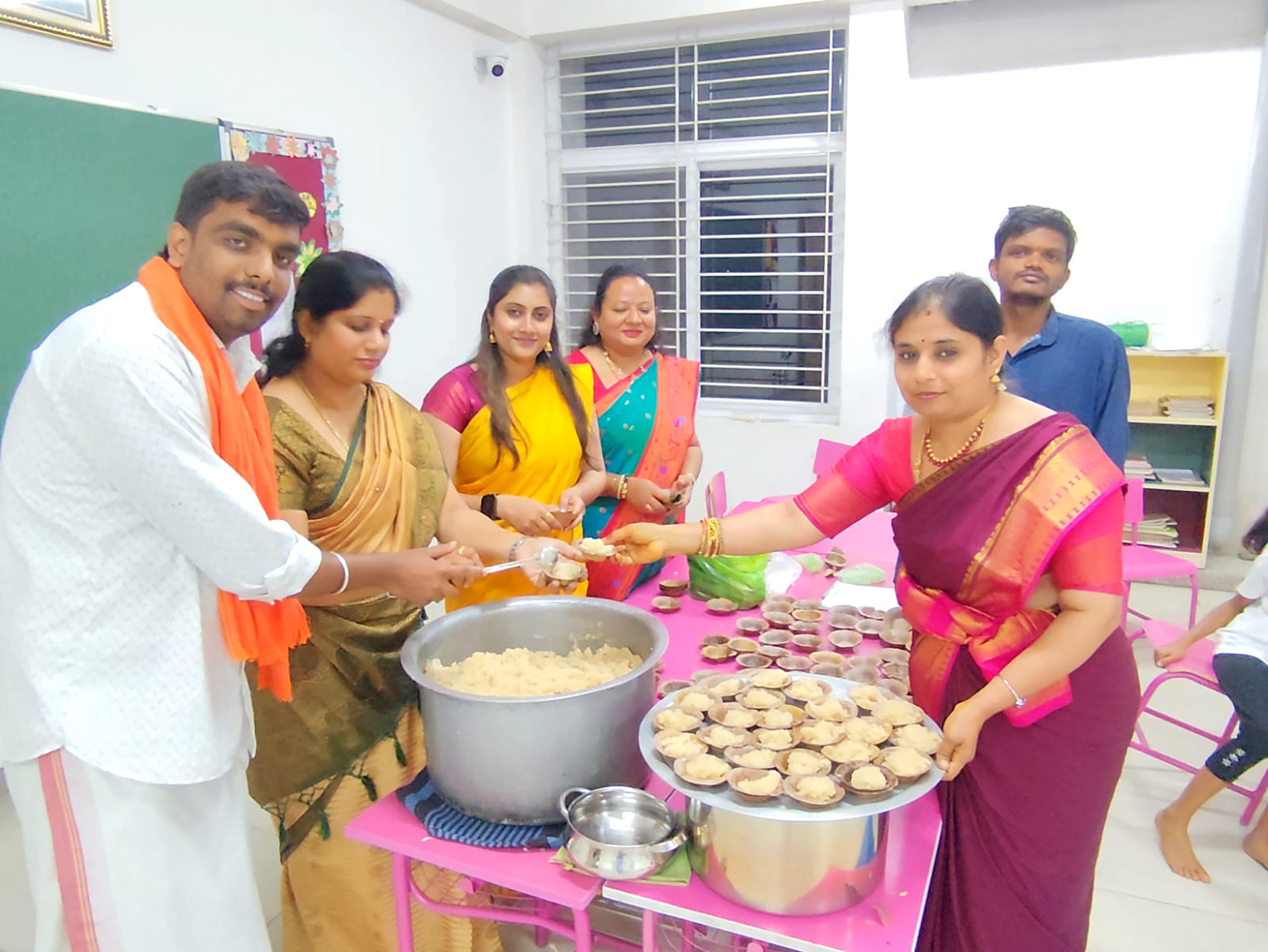 Sri Satyanarayana Puja in RVK - Vijayanagar at 12.52.31 PM