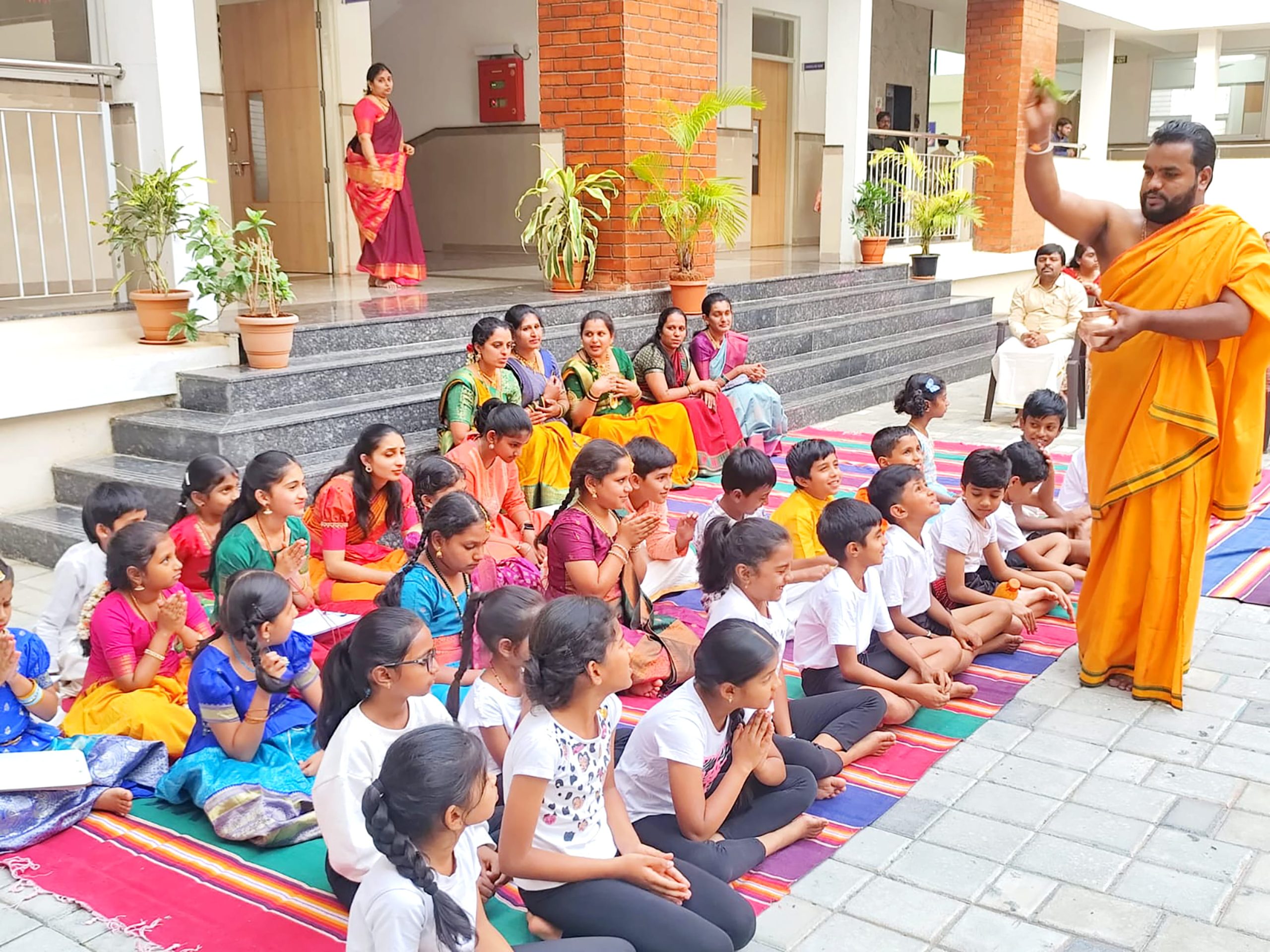 Sri Satyanarayana Puja in RVK - Vijayanagar at 12.53.02 PM