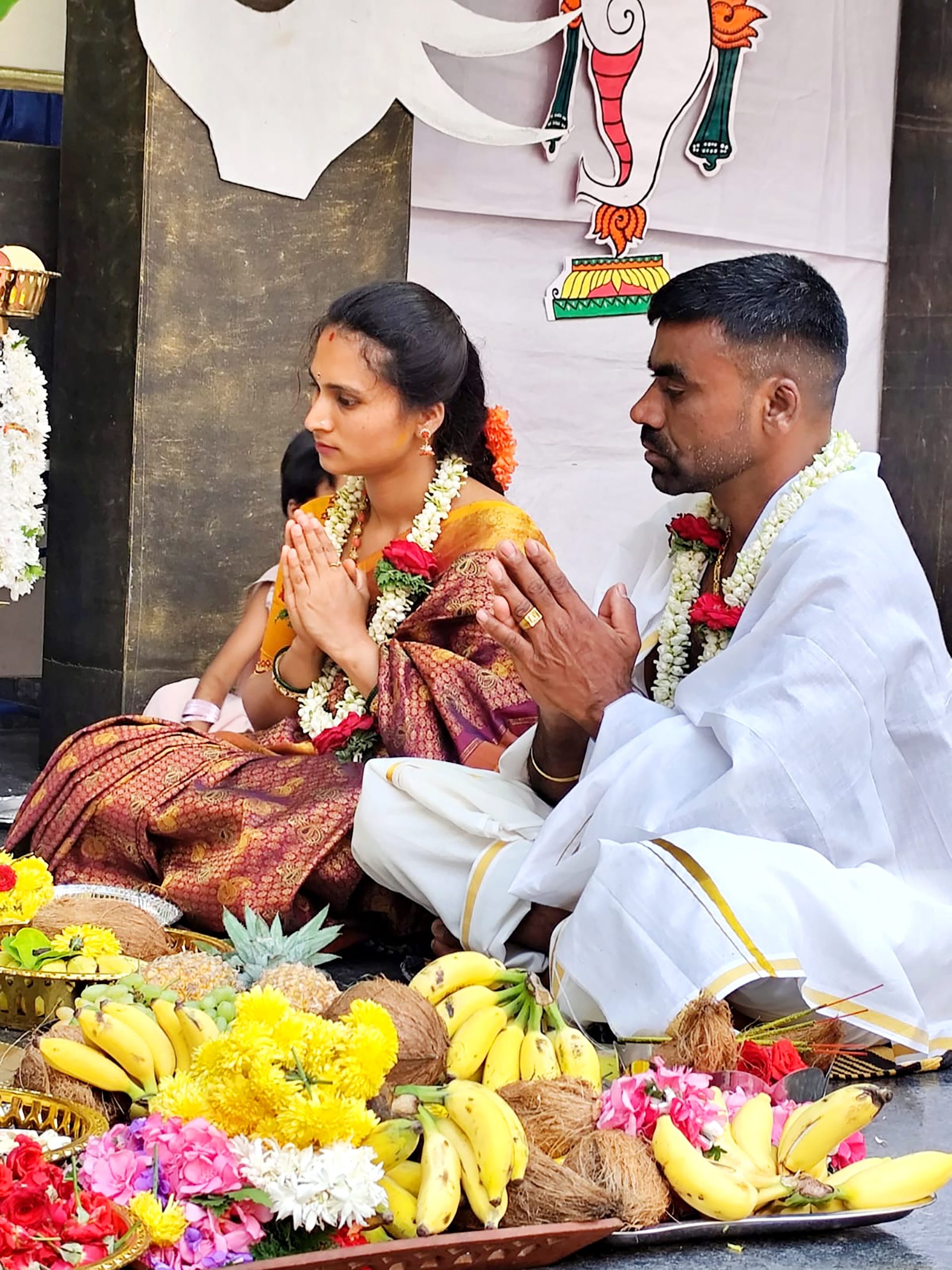 Sri Satyanarayana Puja in RVK - Vijayanagar at 12.53.03 PM