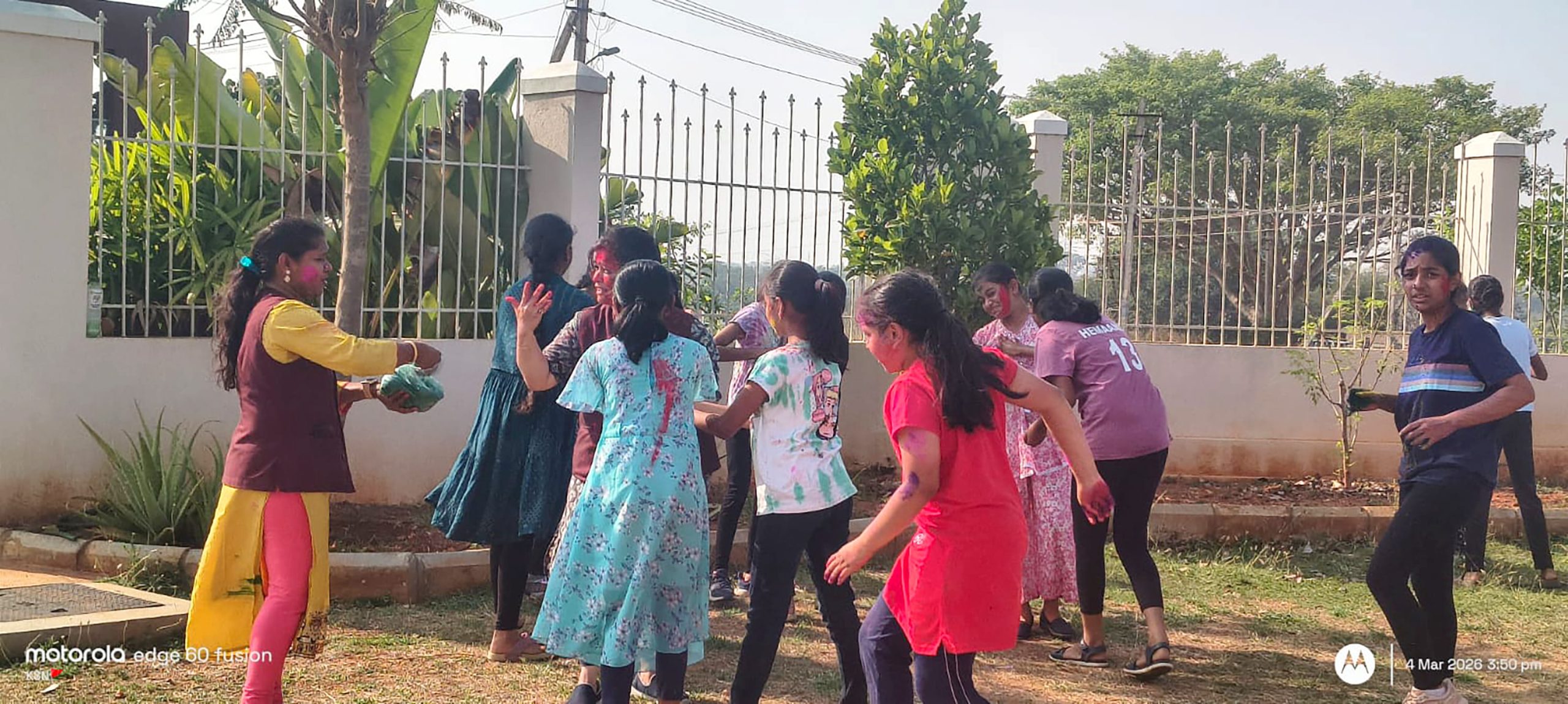 Vijayanagar Celebrated Holi Festival at 7.45