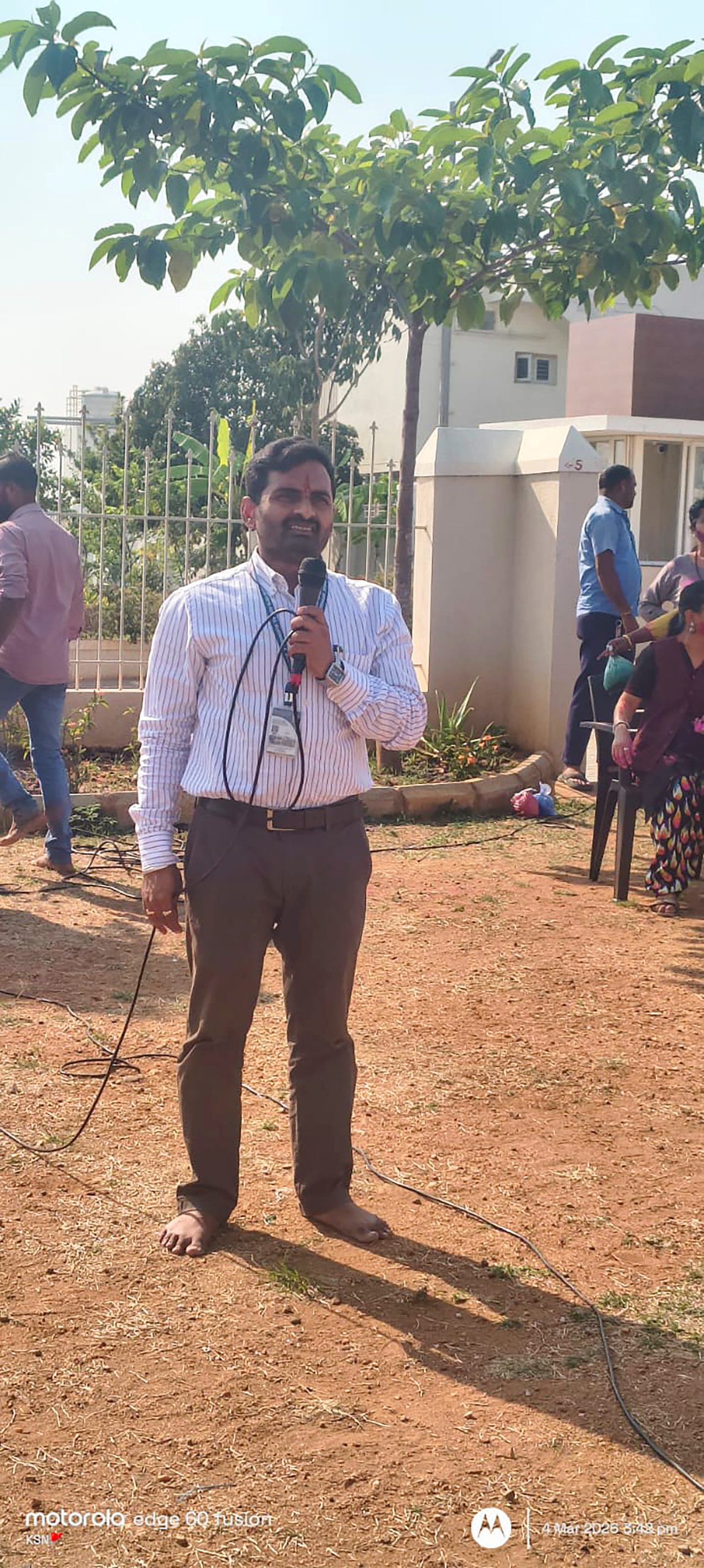 Vijayanagar Celebrated Holi Festival at 7.45.14 PM