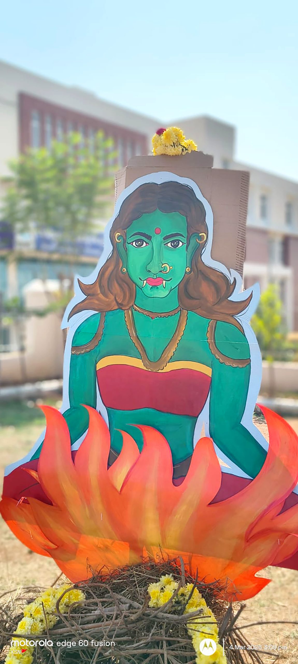 Vijayanagar Celebrated Holi Festival at 7.45.26 PM