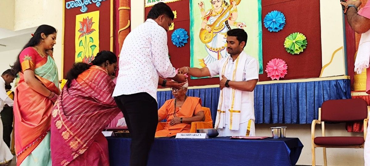 RVK – Vijayanagara Organised Aksharabhyas and Vidyarambha (2)