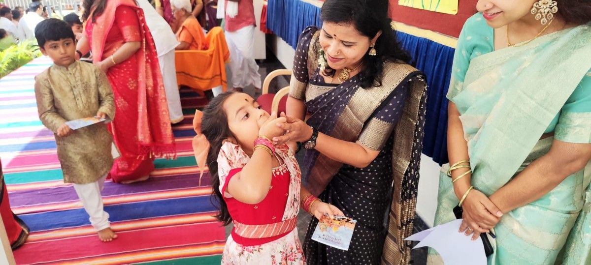 RVK – Vijayanagara Organised Aksharabhyas and Vidyarambha (9)