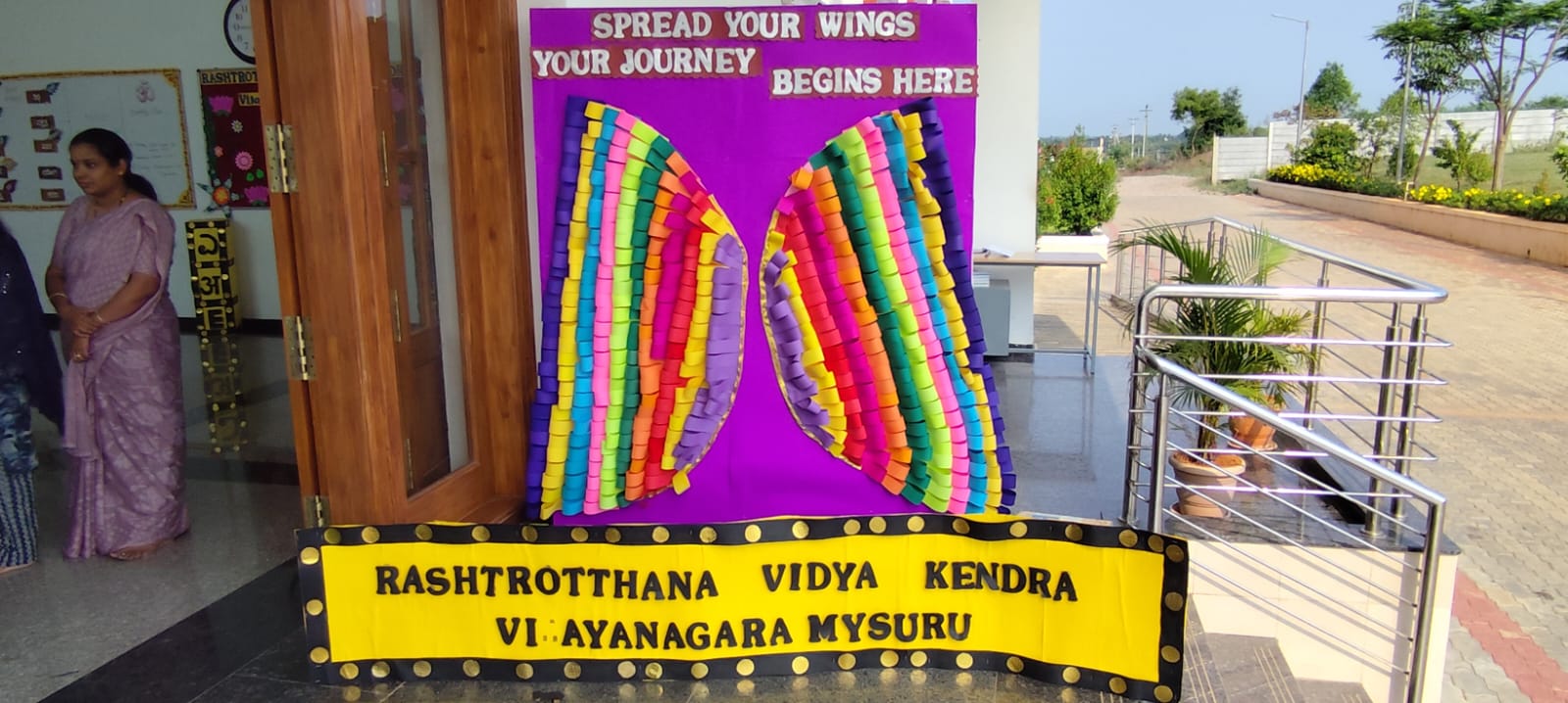 School Re-opening Day at RVK - Vijayanagar (1)