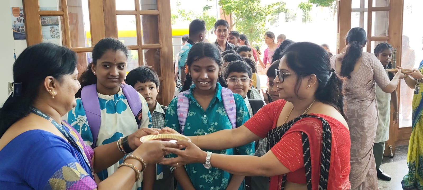 School Re-opening Day at RVK - Vijayanagar (11)