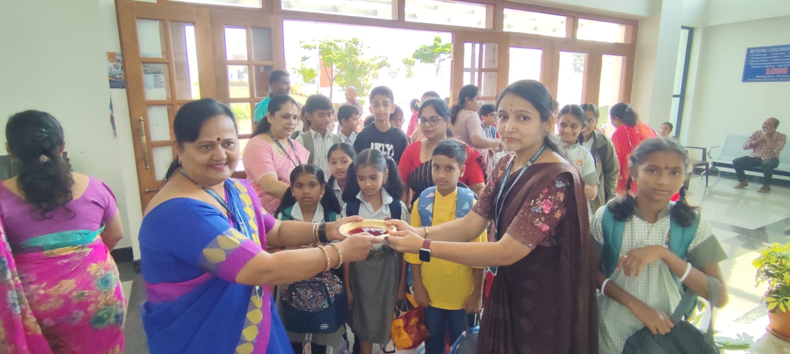 School Re-opening Day at RVK - Vijayanagar (12)