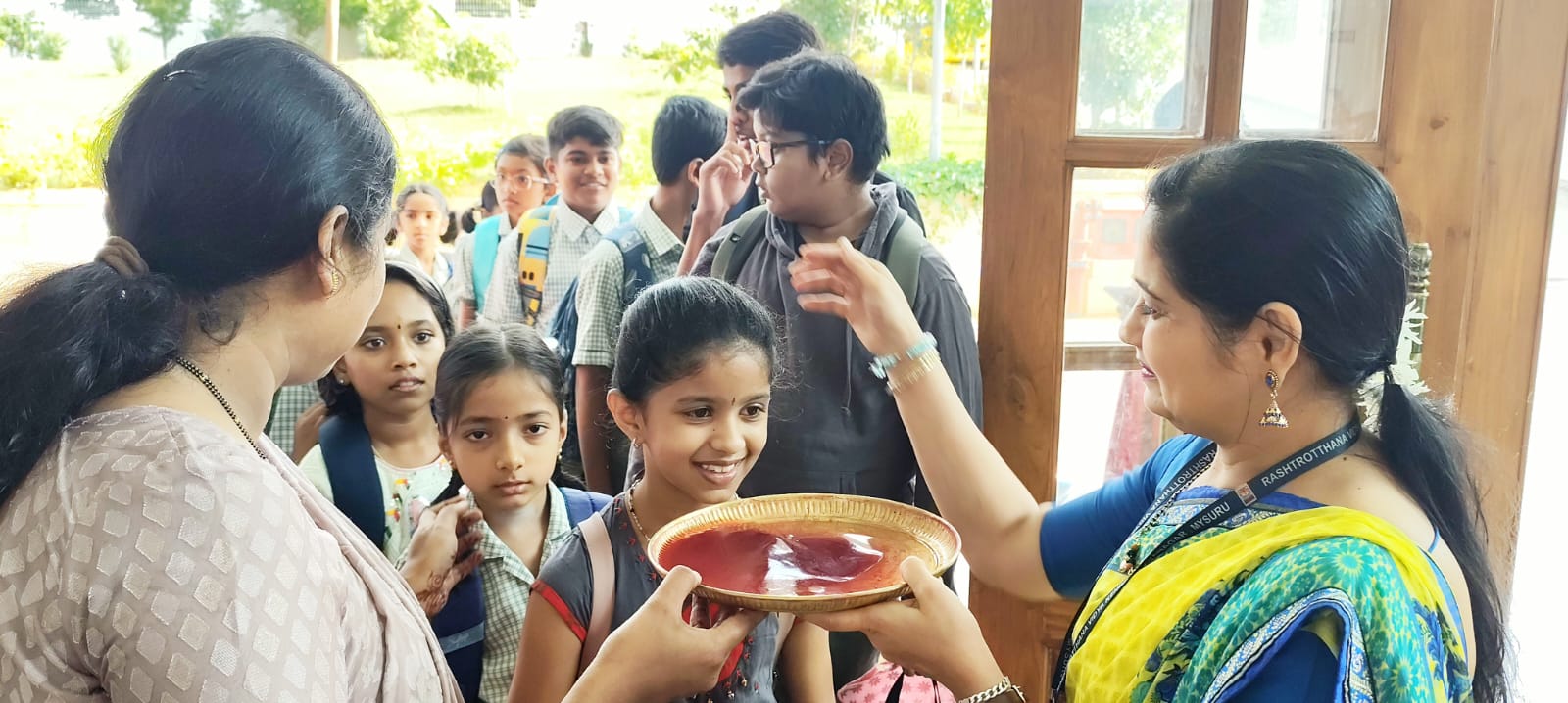 School Re-opening Day at RVK - Vijayanagar (13)