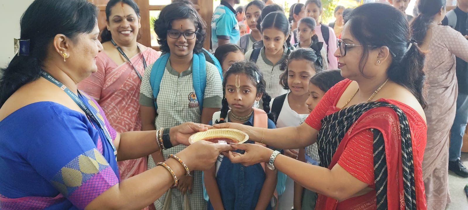 School Re-opening Day at RVK - Vijayanagar (14)