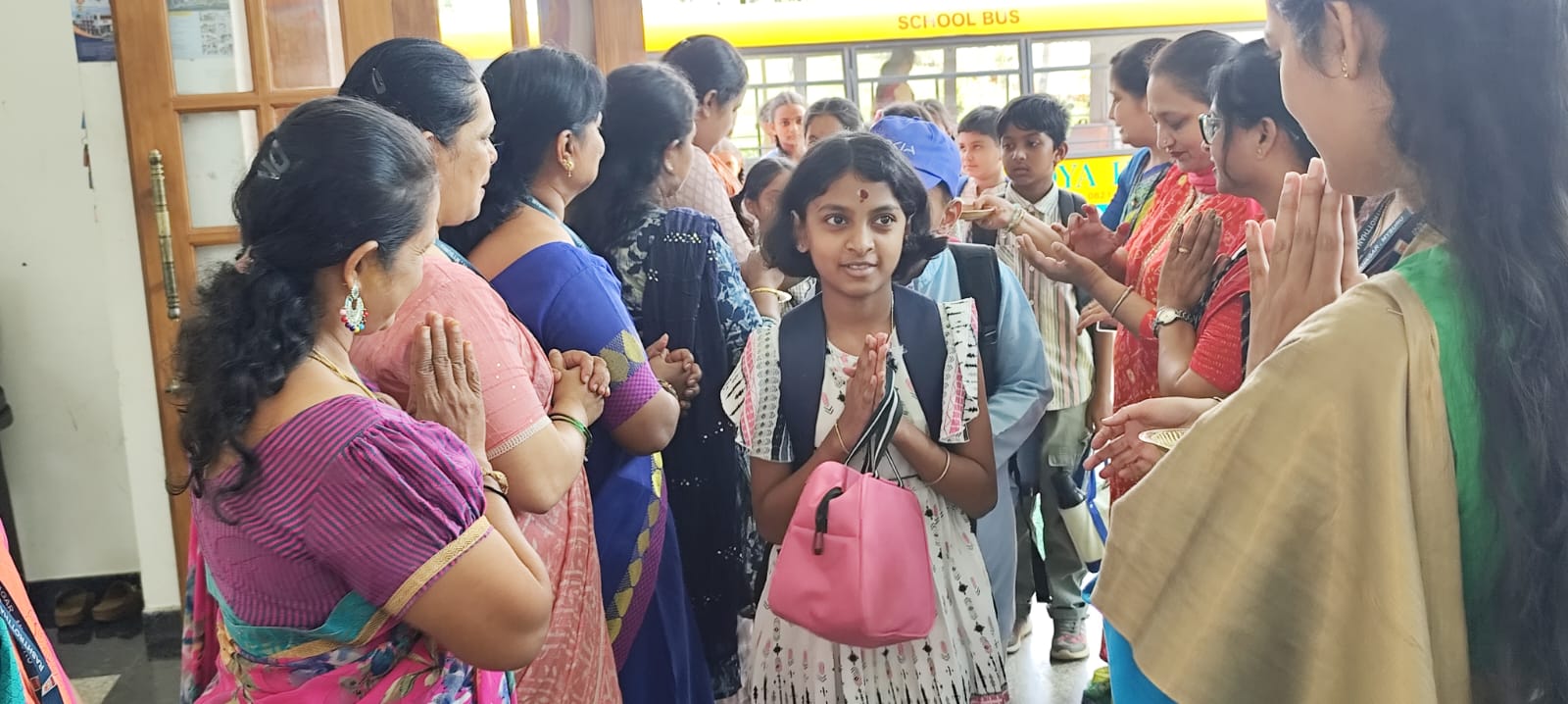 School Re-opening Day at RVK - Vijayanagar (3)