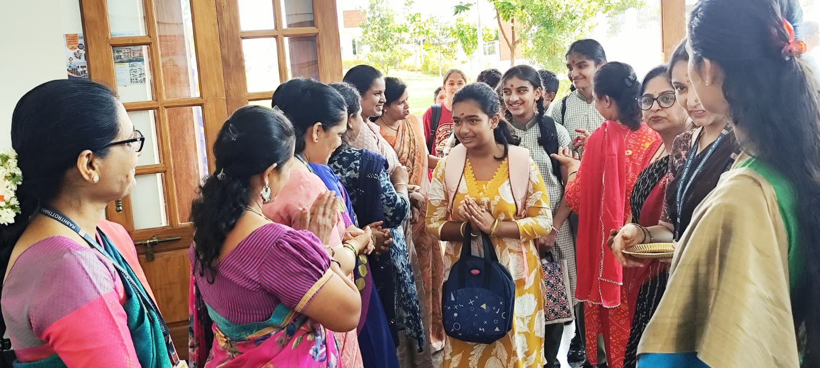 School Re-opening Day at RVK - Vijayanagar (6)