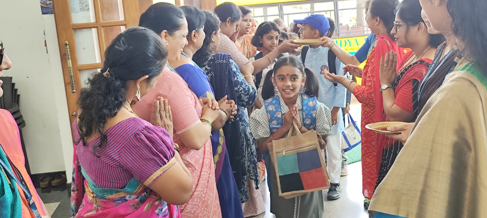 School Re-opening Day at RVK - Vijayanagar (7)