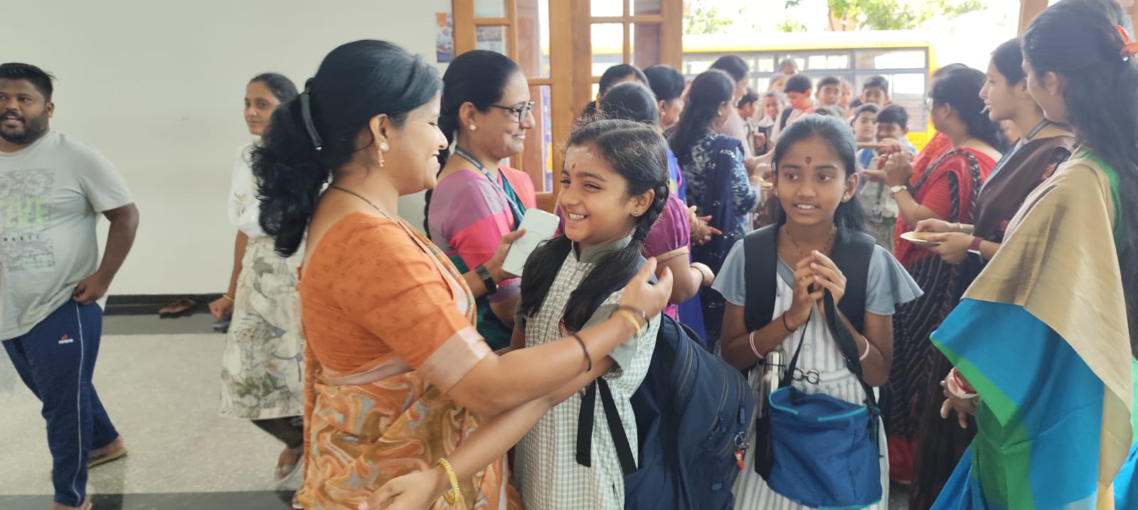 School Re-opening Day at RVK - Vijayanagar (8)