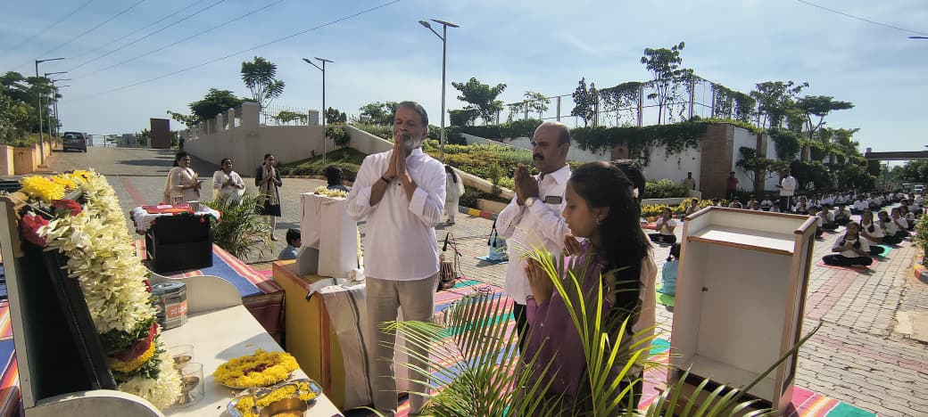 International Yoga Day Celebration in RVK - Vijayanagar (1)