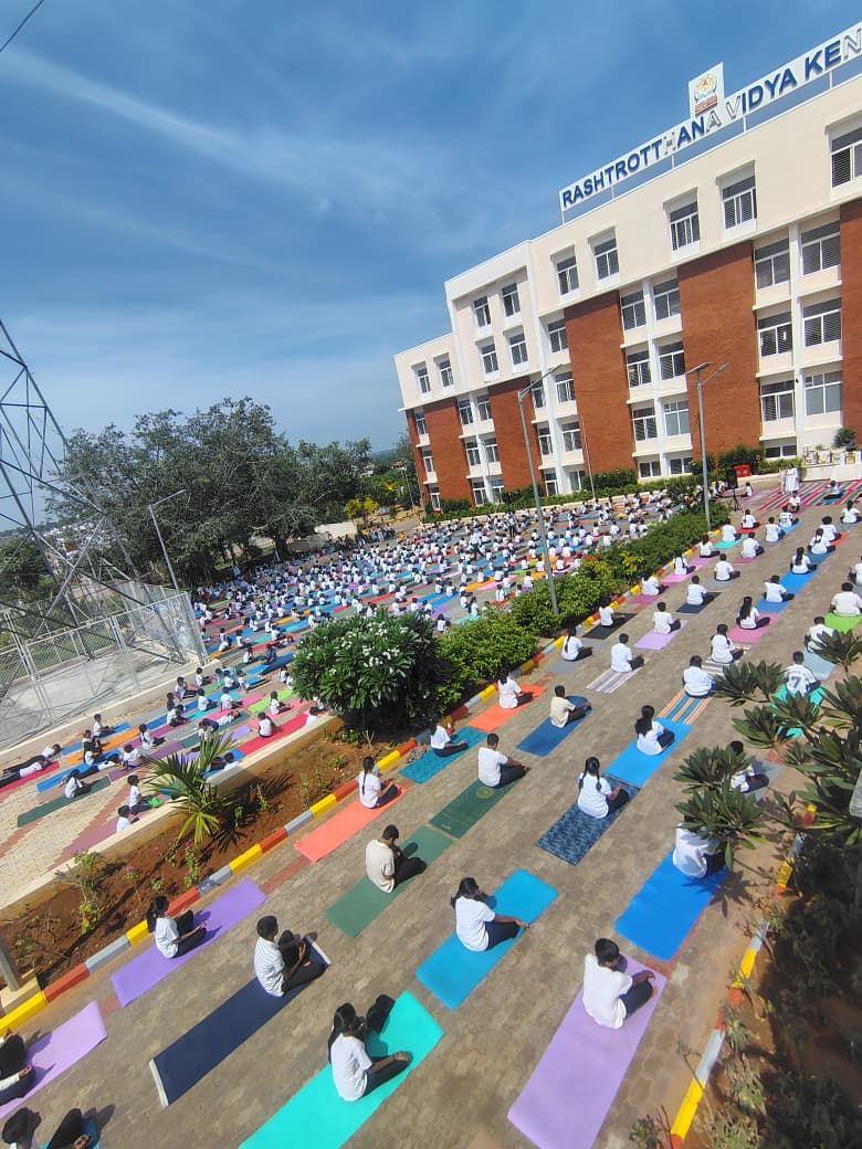 International Yoga Day Celebration in RVK - Vijayanagar (10)