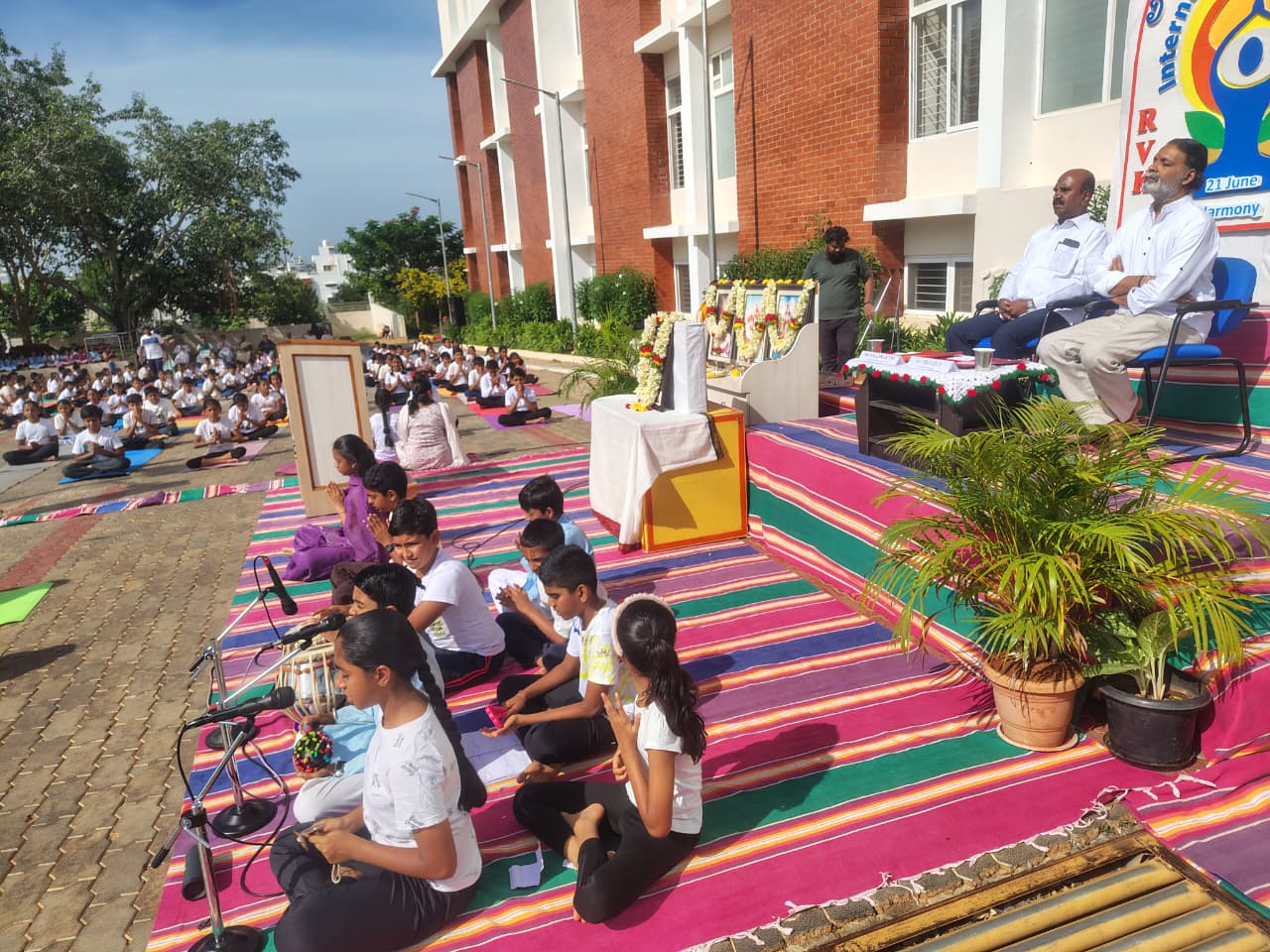 International Yoga Day Celebration in RVK - Vijayanagar (12)