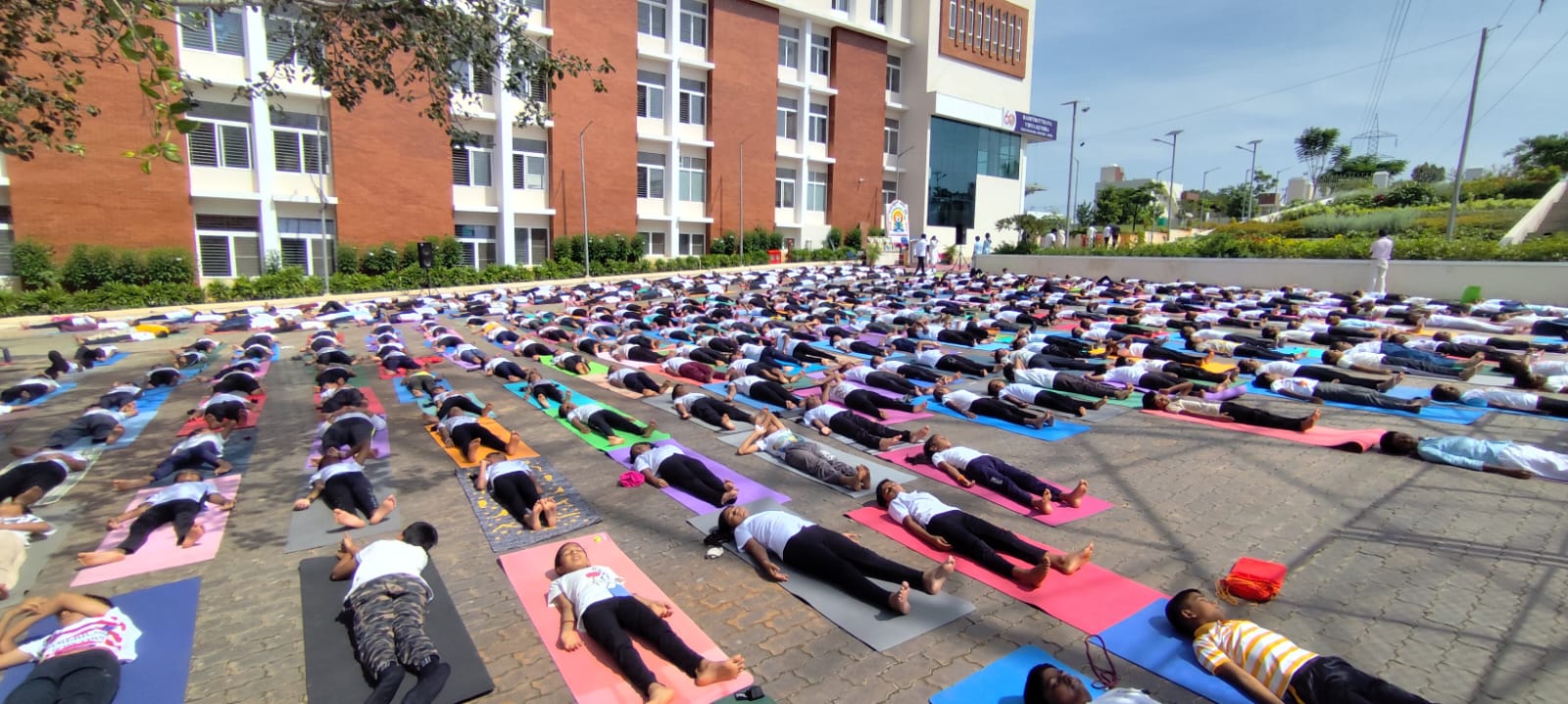 International Yoga Day Celebration in RVK - Vijayanagar (14)