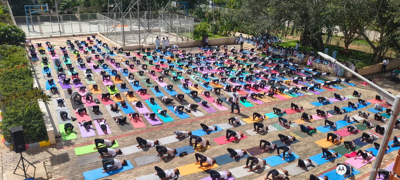 International Yoga Day Celebration in RVK - Vijayanagar (2)