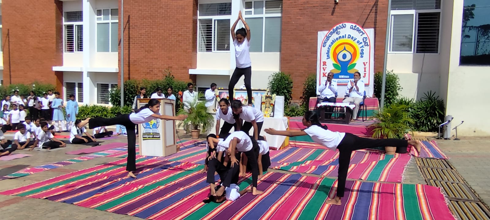 International Yoga Day Celebration in RVK - Vijayanagar (23)