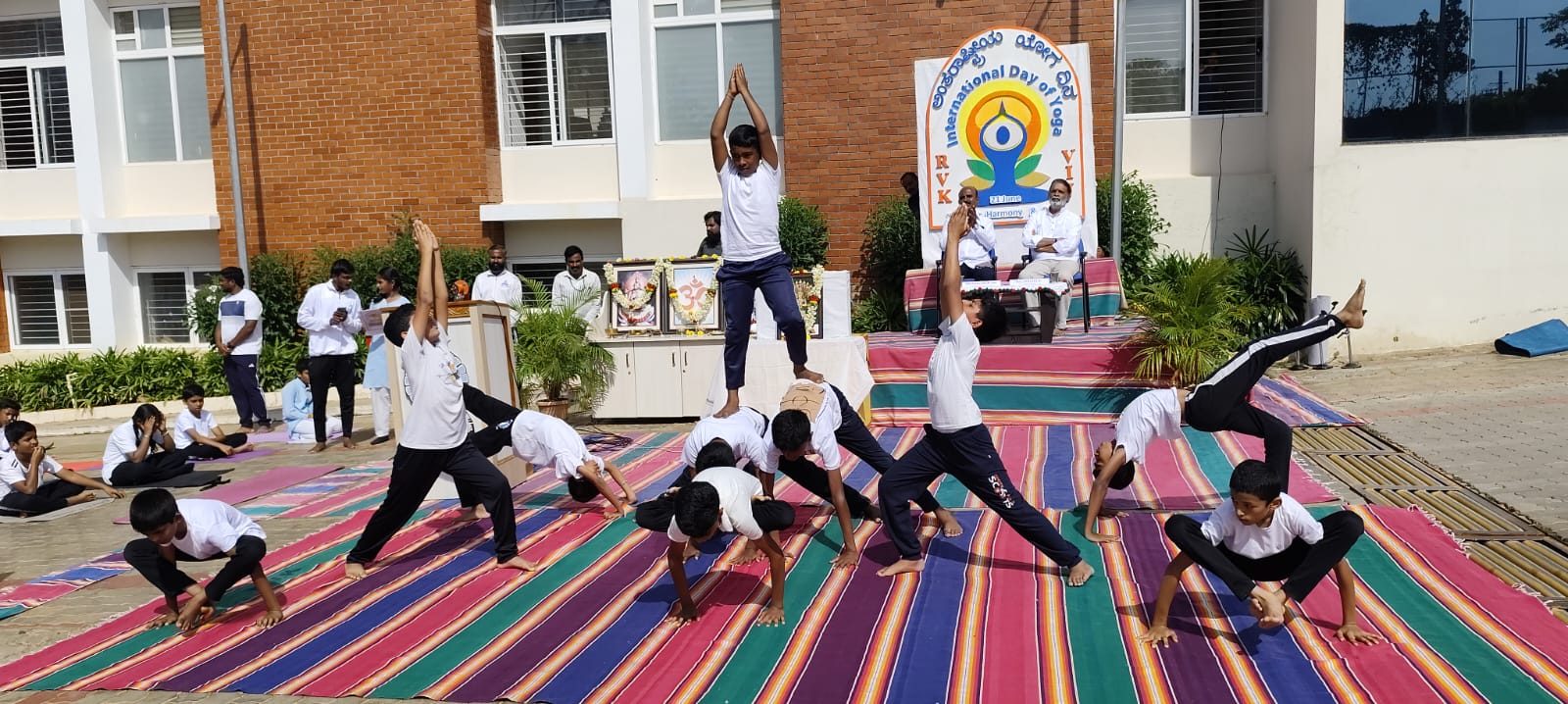 International Yoga Day Celebration in RVK - Vijayanagar (26)