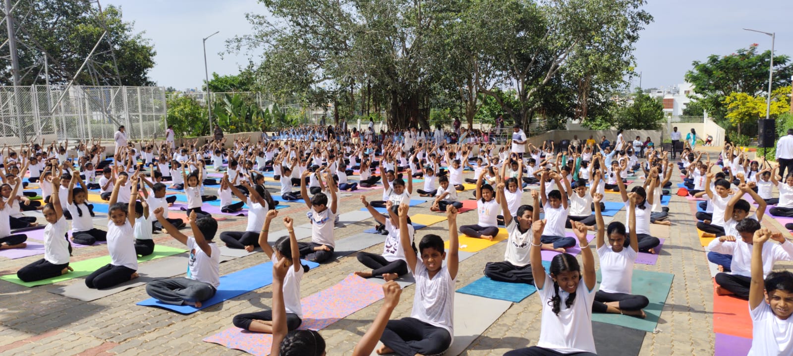 International Yoga Day Celebration in RVK - Vijayanagar (37)