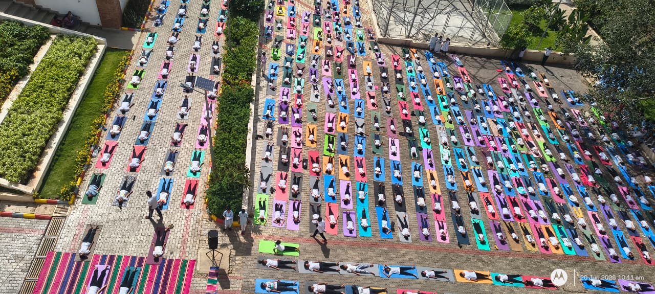 International Yoga Day Celebration in RVK - Vijayanagar (38)
