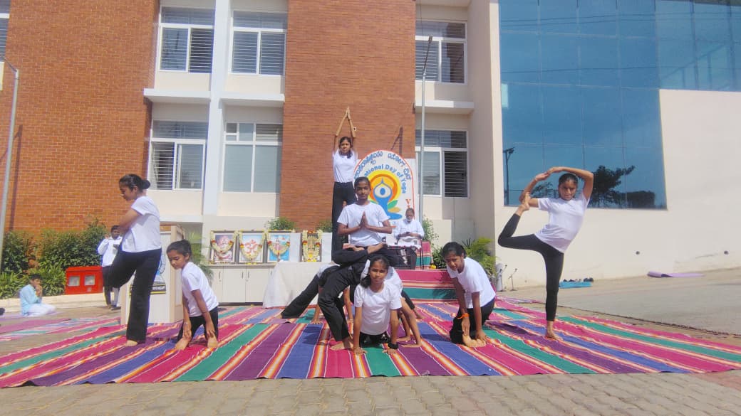 International Yoga Day Celebration in RVK - Vijayanagar (5)
