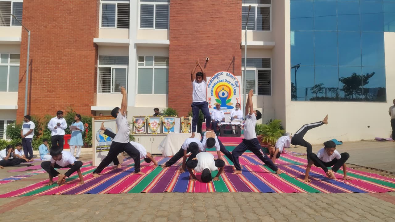 International Yoga Day Celebration in RVK - Vijayanagar (7)