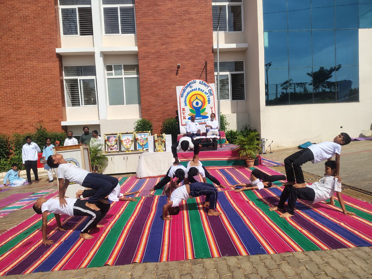 International Yoga Day Celebration in RVK - Vijayanagar (8)