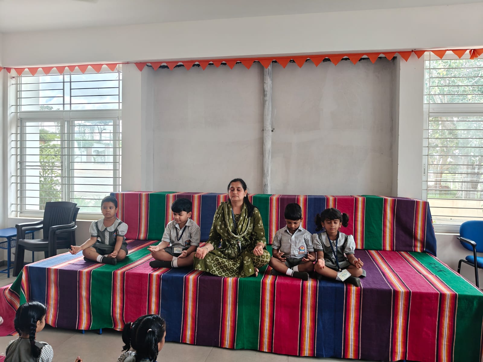 RVK -Vijayanagar Gokulam Celebrated International Yoga Day (1)