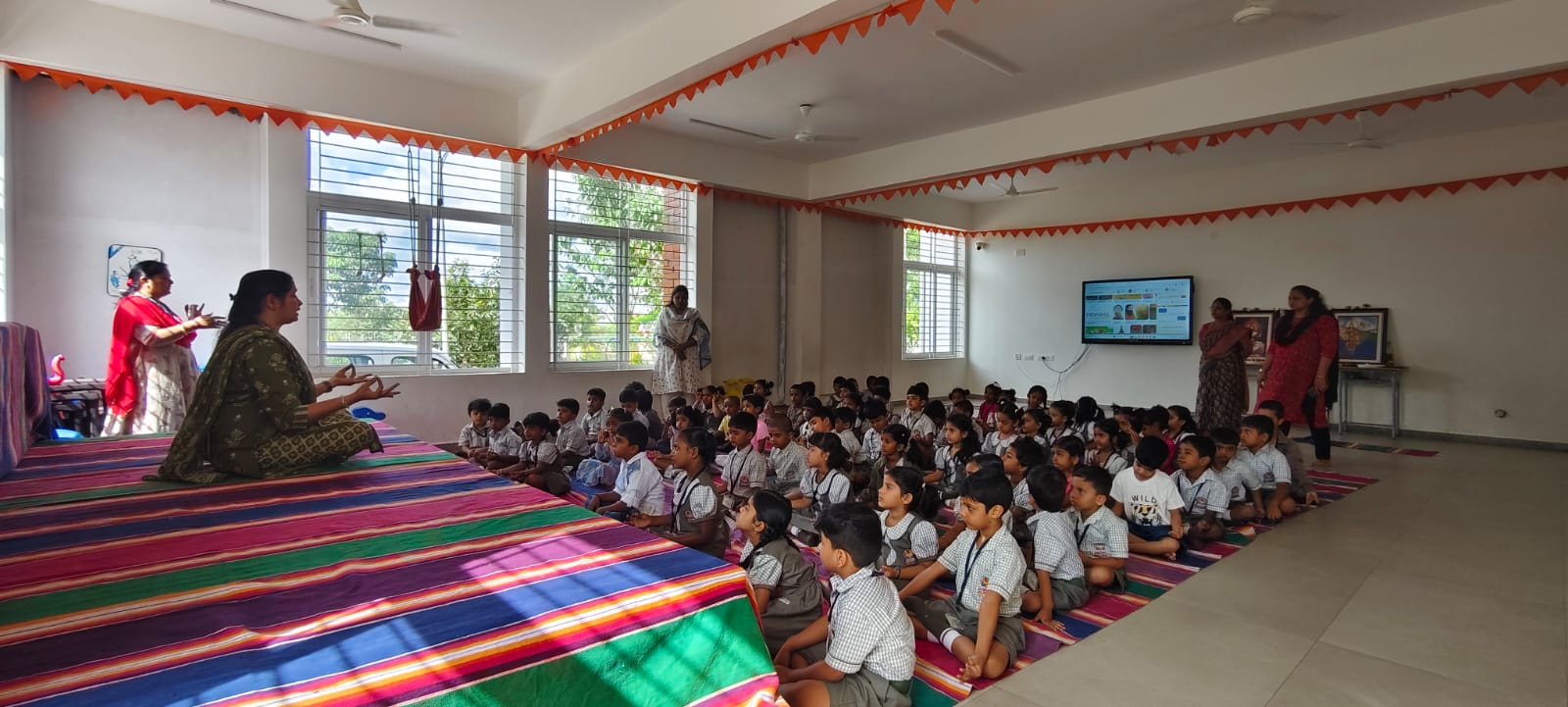 RVK -Vijayanagar Gokulam Celebrated International Yoga Day (2)