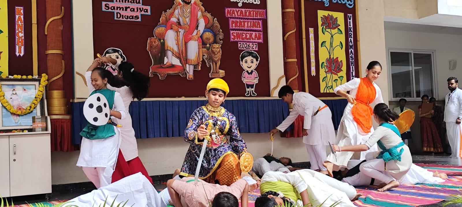 RVK – Vijayanagara Hosts Student Leadership Oath-Taking and Hindu Samrajya Diwas (16)