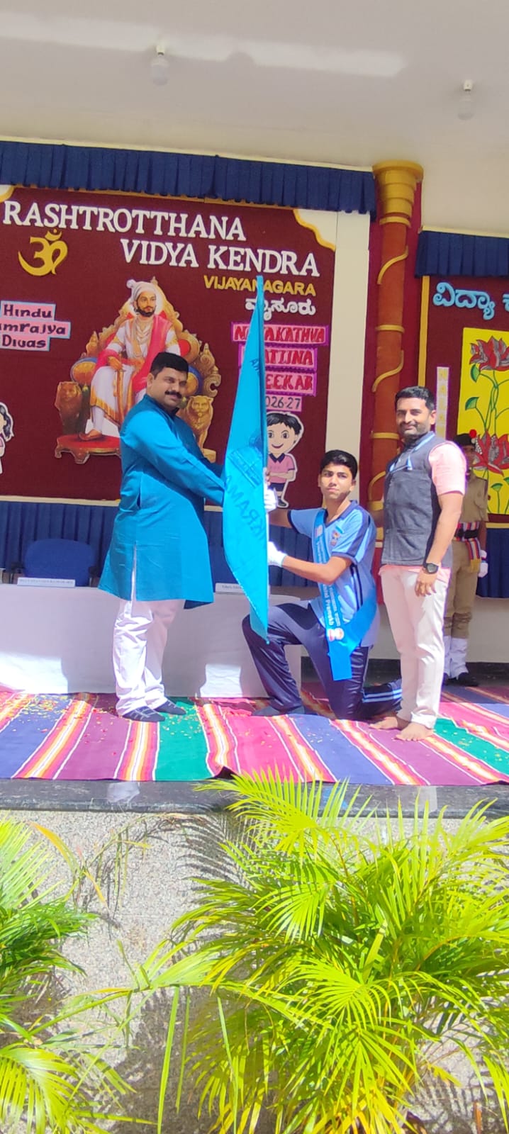 RVK – Vijayanagara Hosts Student Leadership Oath-Taking and Hindu Samrajya Diwas (5)