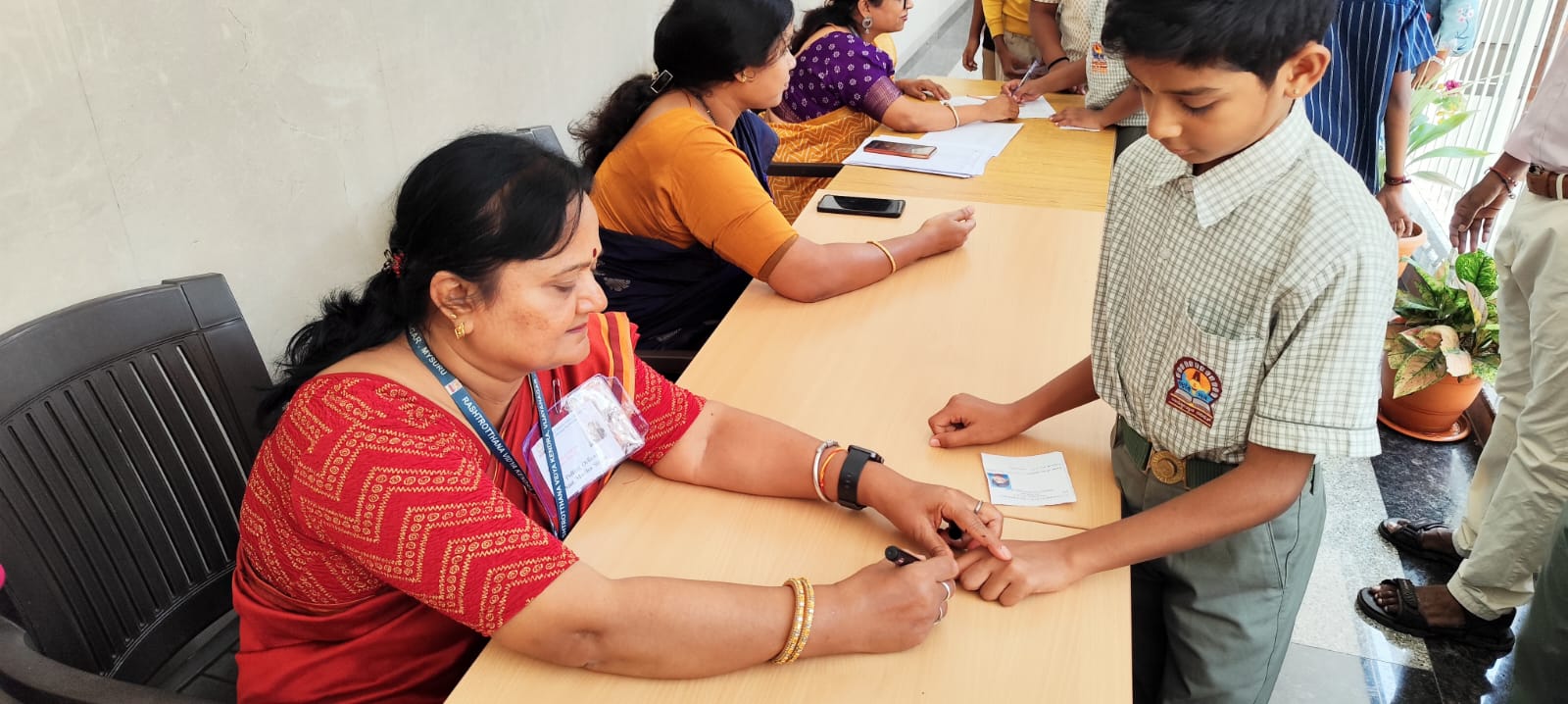 Student Council elections in RVK - Vijayanagar (4)