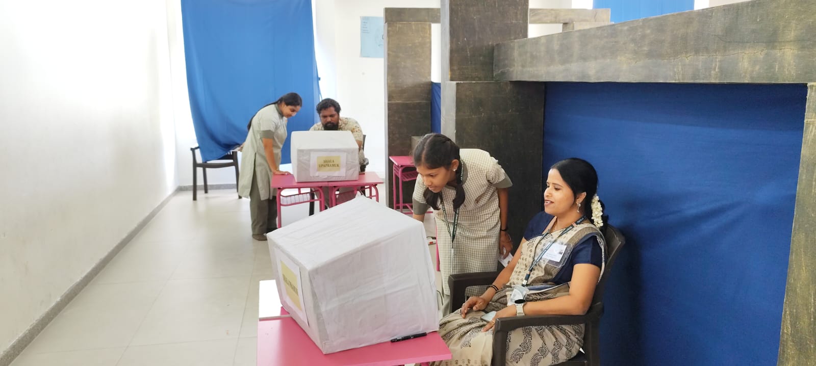 Student Council elections in RVK - Vijayanagar (8)