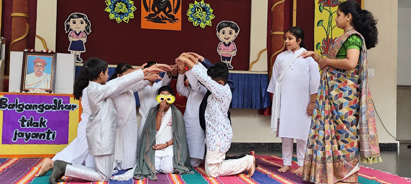 Lokmanya Tilak Jayanti Celebrated at RVK - Vijayanagar (9)