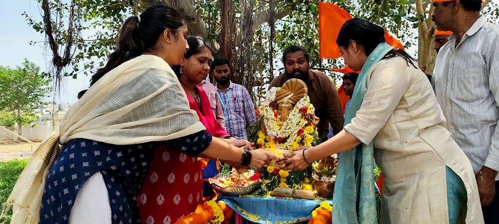 Gauri-Ganesha Festival Celebrated at RVK - Vijayanagar (1)