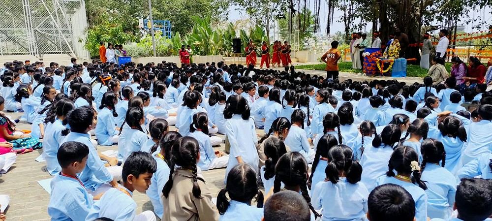 Gauri-Ganesha Festival Celebrated at RVK - Vijayanagar (15)
