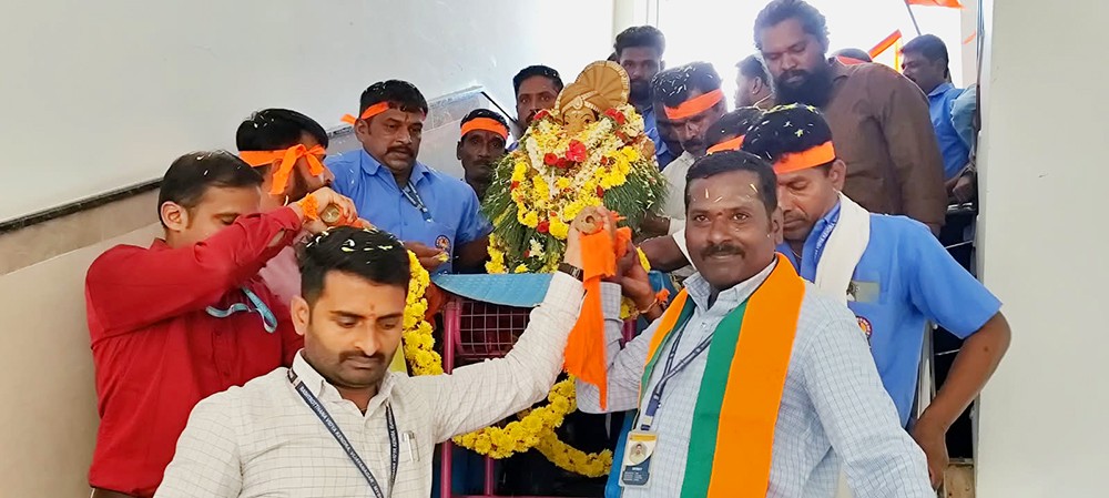 Gauri-Ganesha Festival Celebrated at RVK - Vijayanagar (6)
