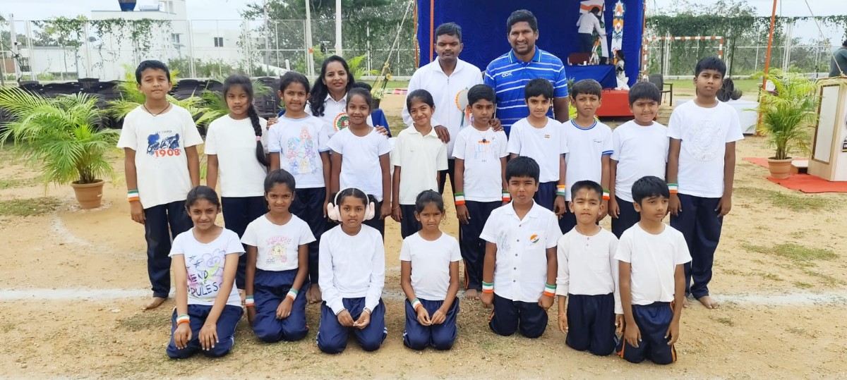 RVK - Vijayanagar Celebrates 80th Independence Day with Displays of Discipline and Talent (4)