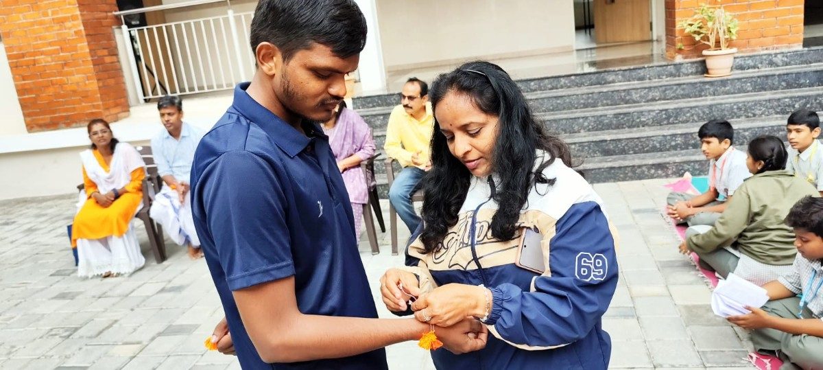 Students Celebrate Raksha Bandhan at RVK - Vijayanagar (14)