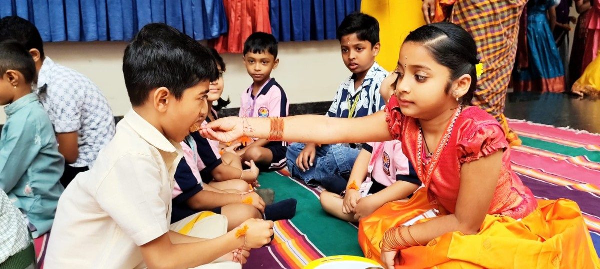 Students Celebrate Raksha Bandhan at RVK - Vijayanagar (17)