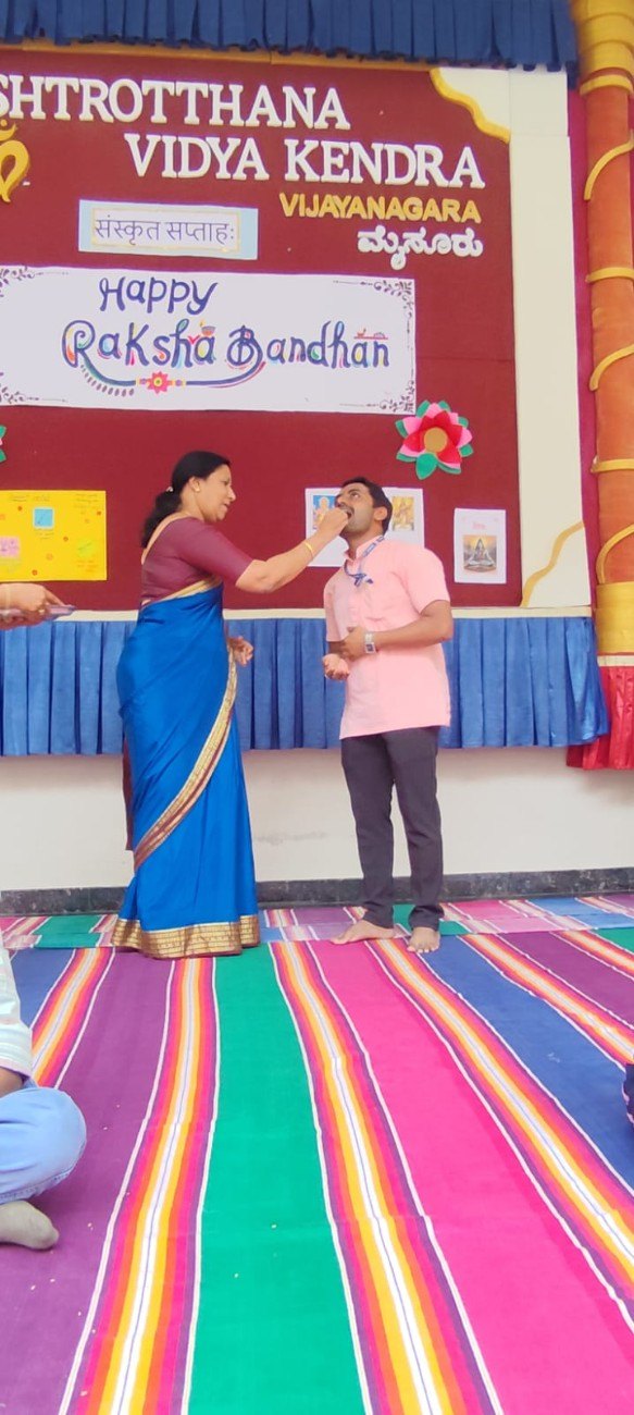 Students Celebrate Raksha Bandhan at RVK - Vijayanagar (23)