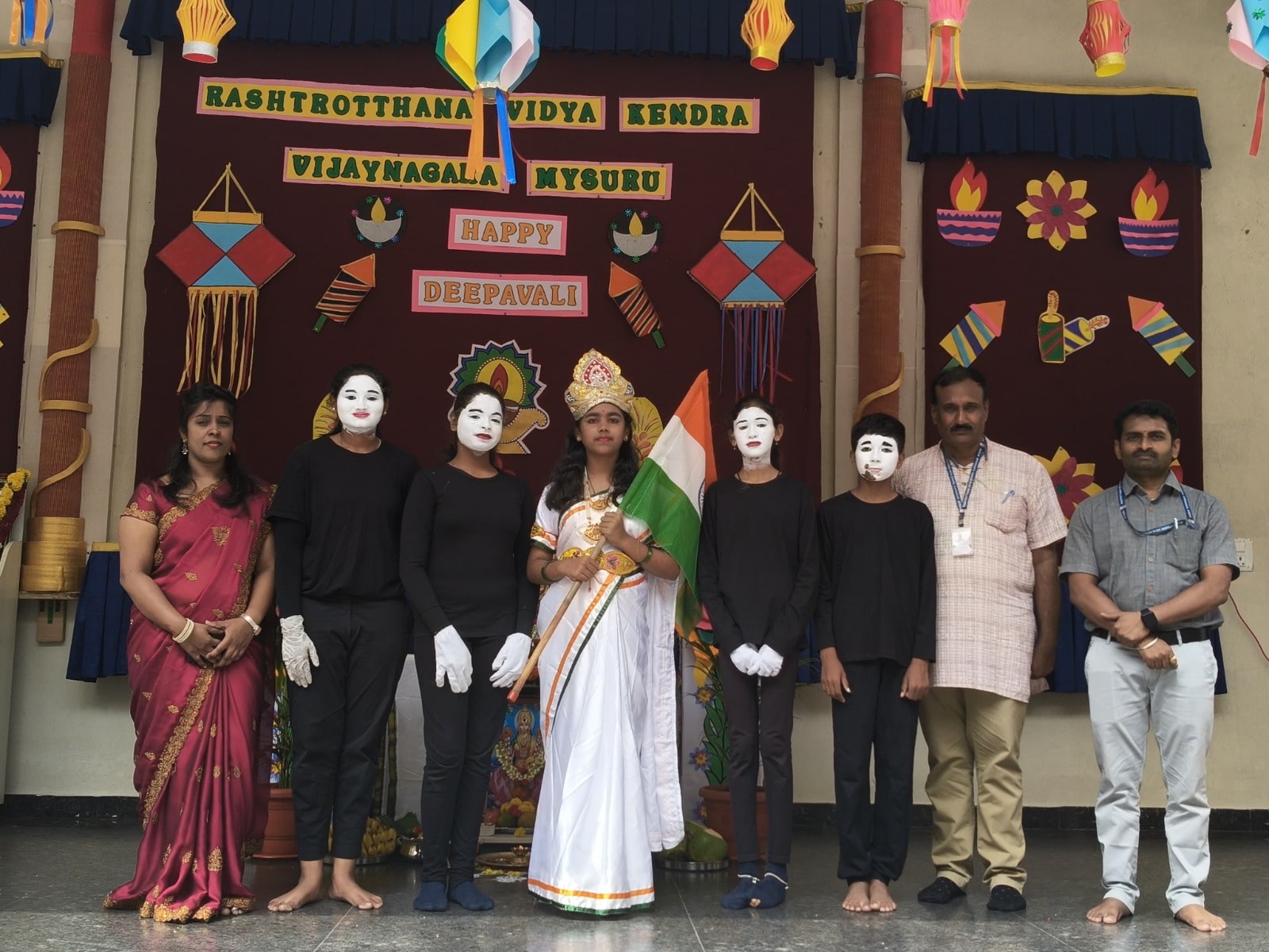 Deepavali & ‘National Unity Day’ in RVK - Vijayanagar1