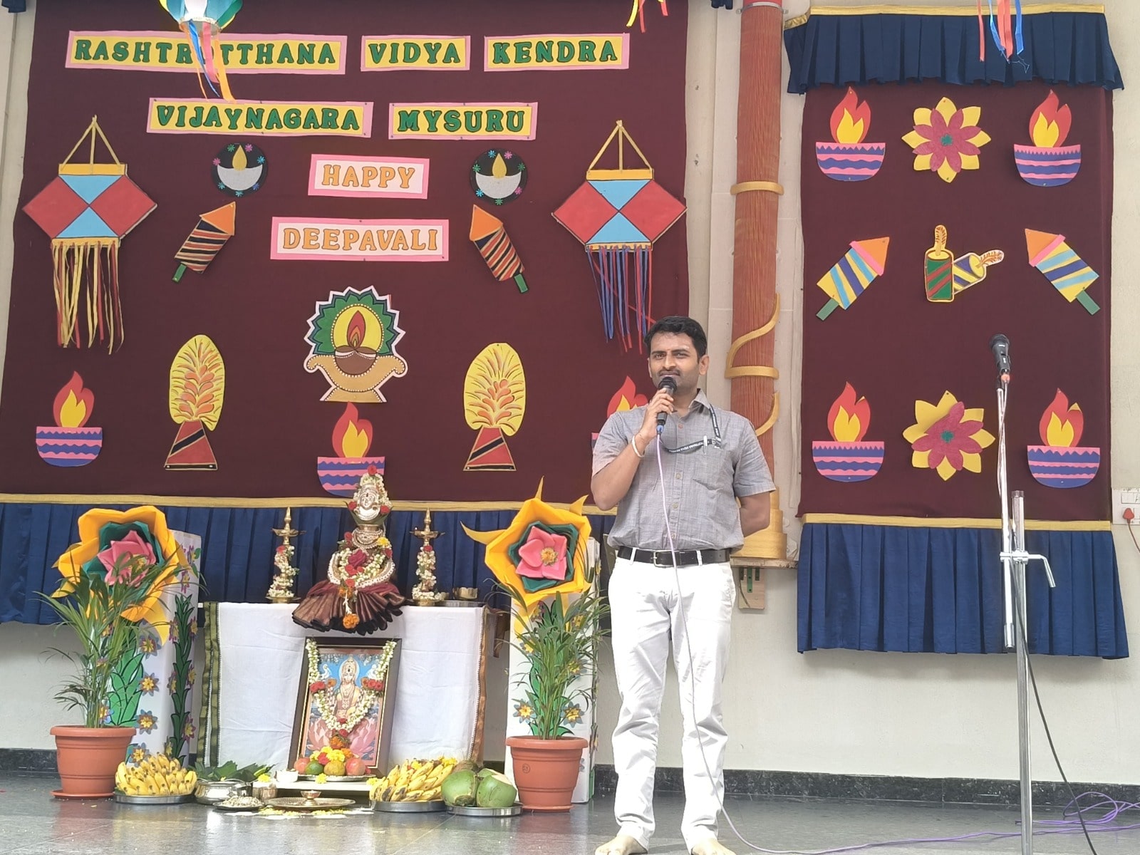 Deepavali & ‘National Unity Day’ in RVK - Vijayanagar3