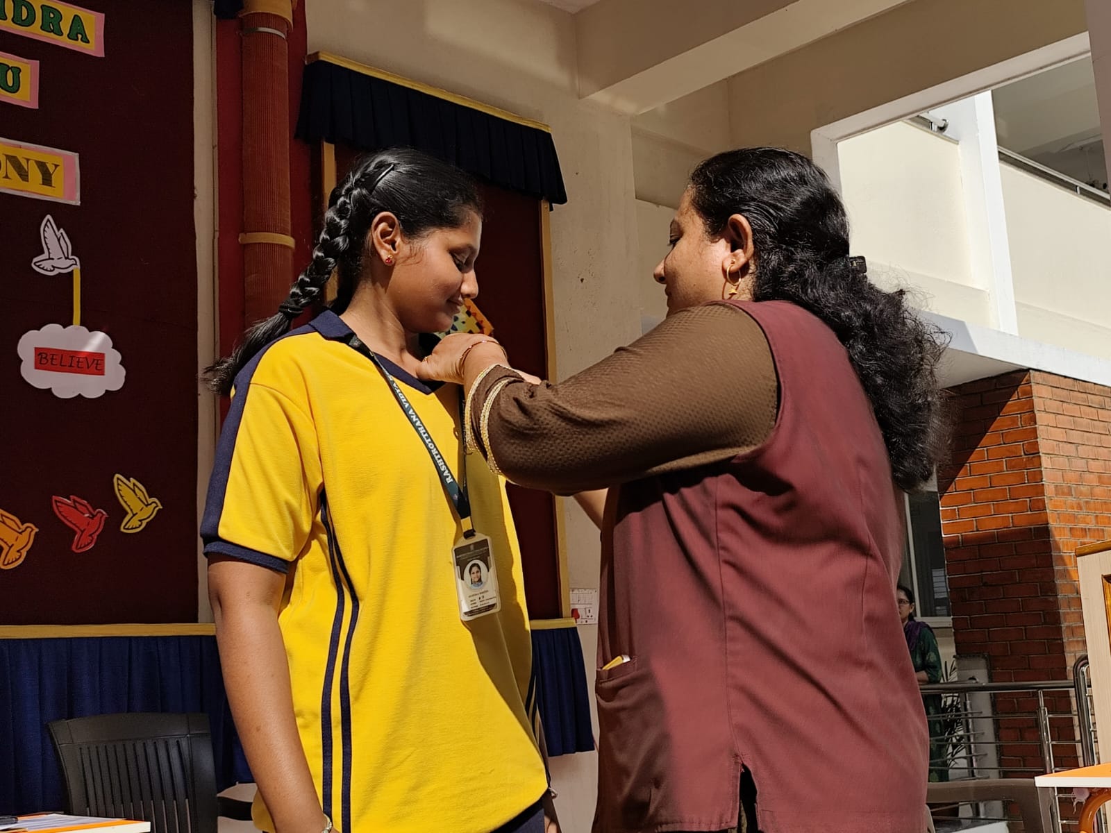 A Swearing-in-ceremony of Members of the Student Council in RVK - Vijayanagar -2