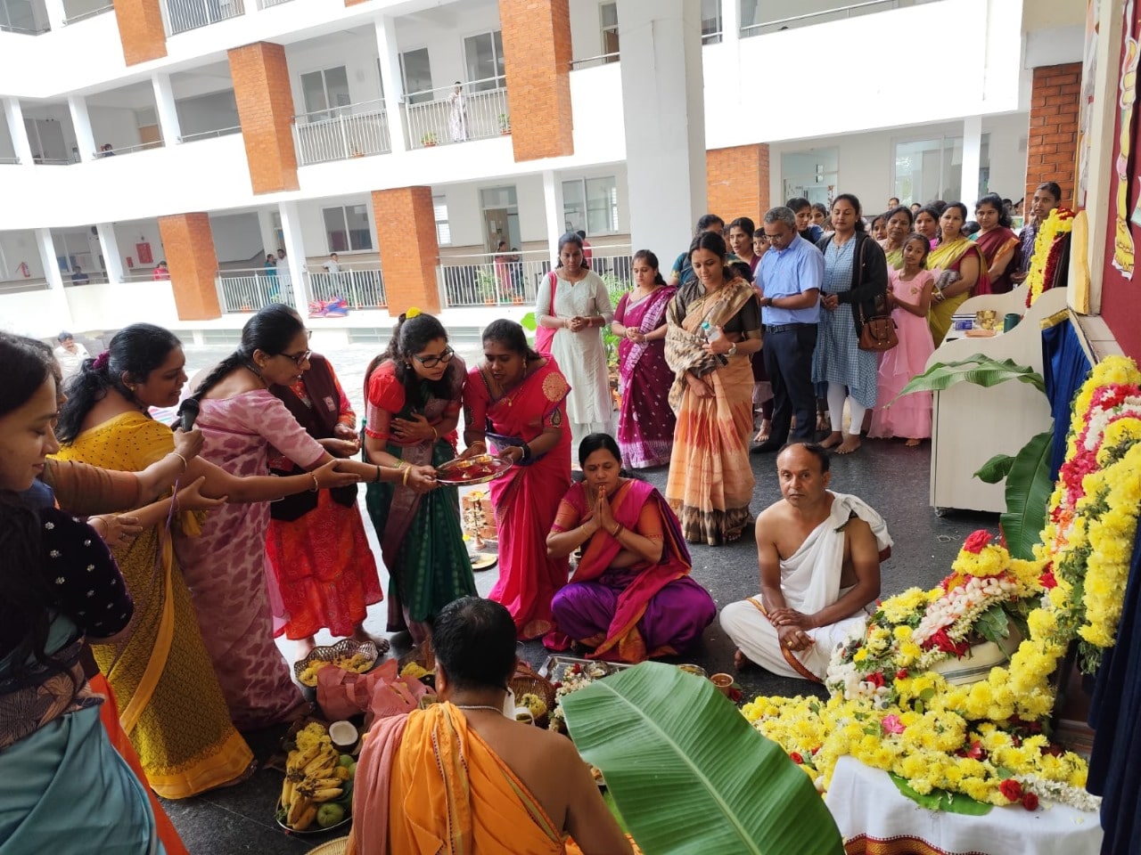 Ganapathi Homa and Satyanarayana Puja in RVK - Vijayanagar-10